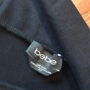 New Bebe black skirt